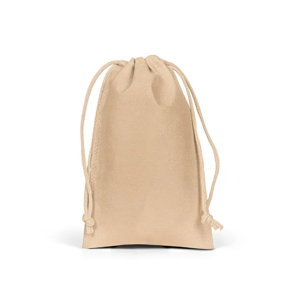 Sacochila pequena personalizada em non-woven (60 g/m²) termo-selada