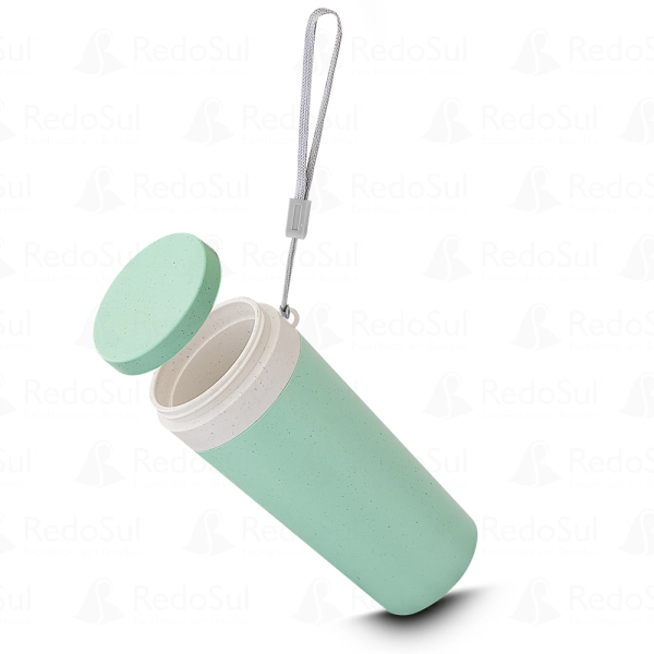 Copo Plástico Personalizado em Fibra de Trigo