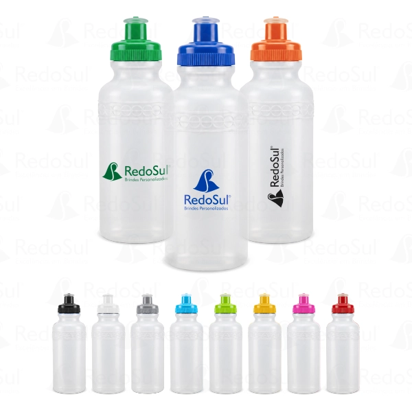 Squeeze personalizado Corpo Translúcido 500 ml