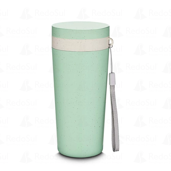 Copo Plástico Personalizado em Fibra de Trigo