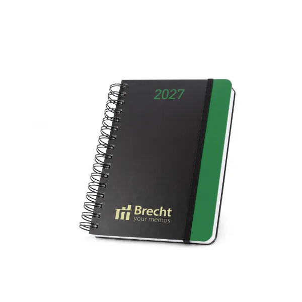 Agenda personalizada diária aspiral  21 x 15 cm