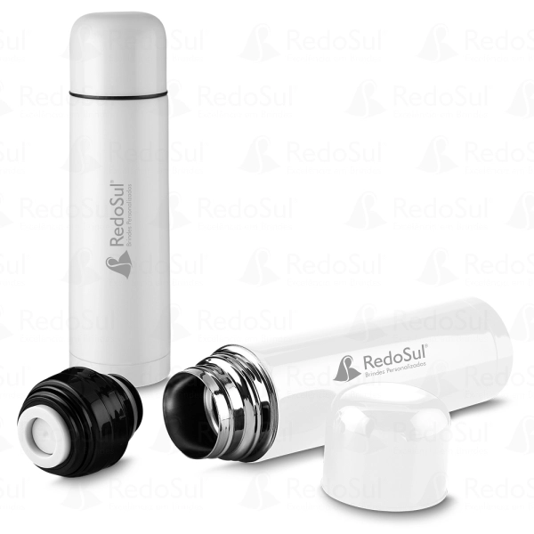 Garrafa em Aço Inox Personalizada 500 ml e parede dupla