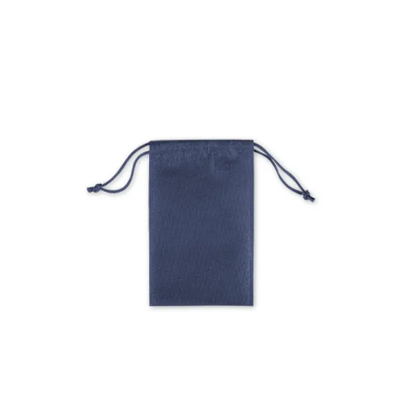 Sacochila pequena personalizada em non-woven (60 g/m²) termo-selada