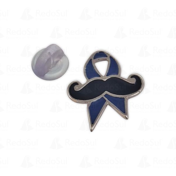 Boton Bigode Novembro azul