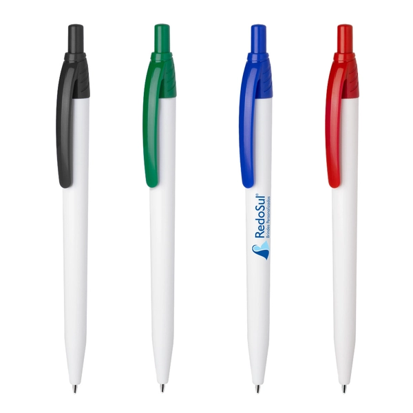 Caneta plástica Personalizada