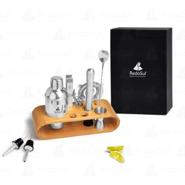 RD 7000483-Kit Bar personalizado em Bambu