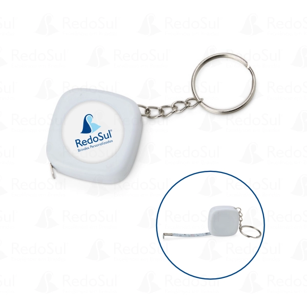 Chaveiro Trena Plástico 1m Personalizado