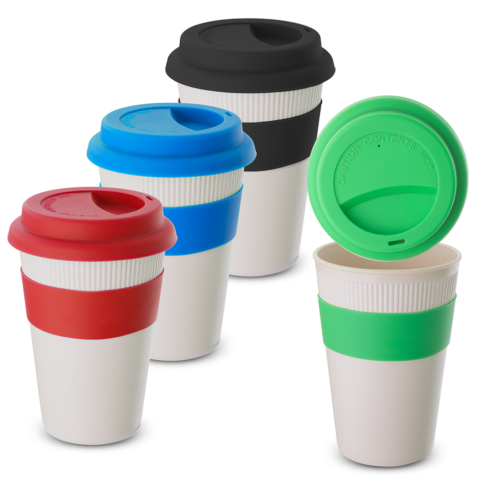 Copo personalizado de fibra de bambu 450 ml