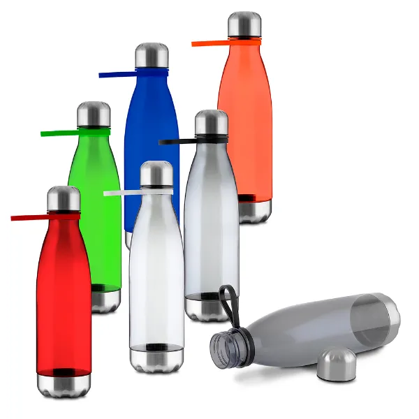 Garrafa personalizada plástica de RPET de 700 ml