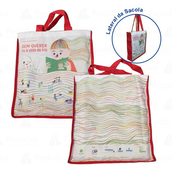 Sacola Personalizada com sublimação total