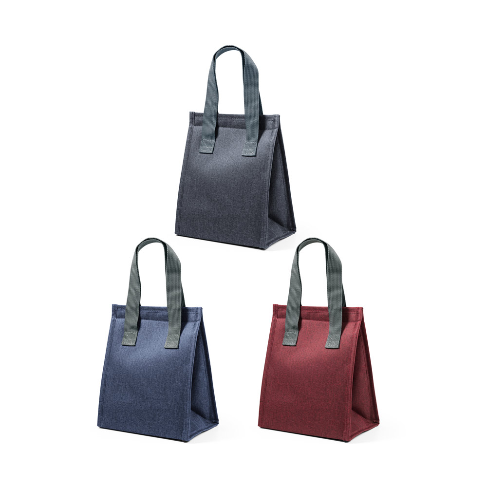 RD 92349-Bolsa térmica personalizada em poliéster de alta densidade 6 litros